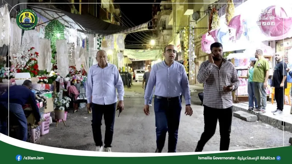نائب محافظ الإسماعيلية يتفقد مستوى النظافة العامة والتعامل مع الإشغالات والتعديات