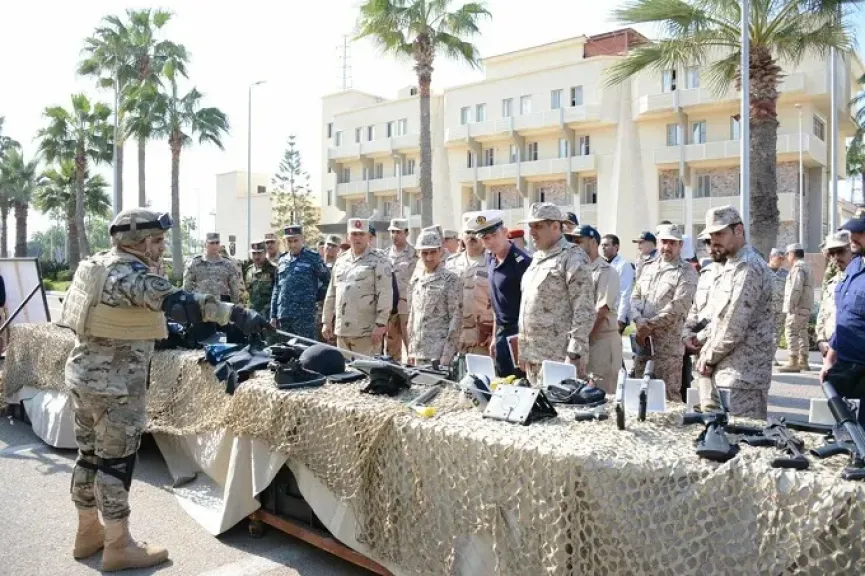 بدء فعاليات التدريب المشترك ميدوزا - 14 بمصر