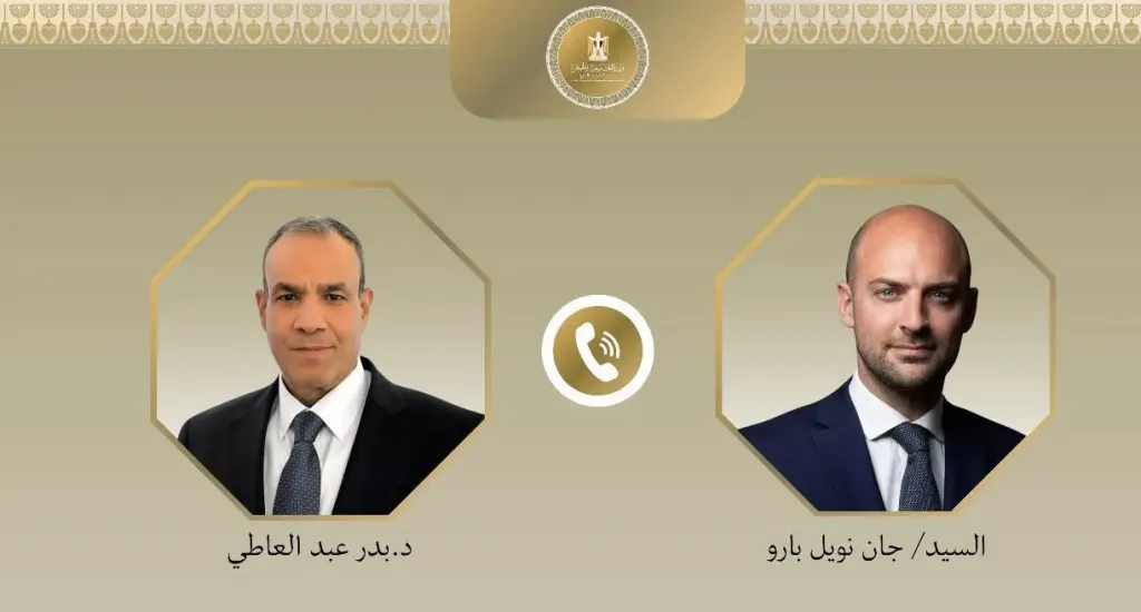 وزير الخارجية ونظيره الفرنسي يبحثان الأوضاع في غزة ولبنان وليبيا