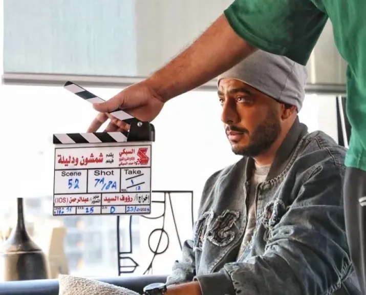 عصام السقا ينشر صورا من كواليس فيلم شمشون ودليلة.. بطولة أحمد العوضي