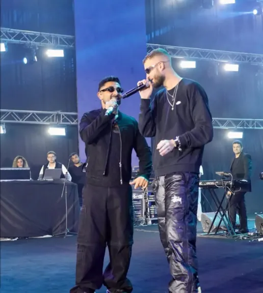 شاهد.. أحمد سعد يشعل حفله الأخير مع مروان موسى