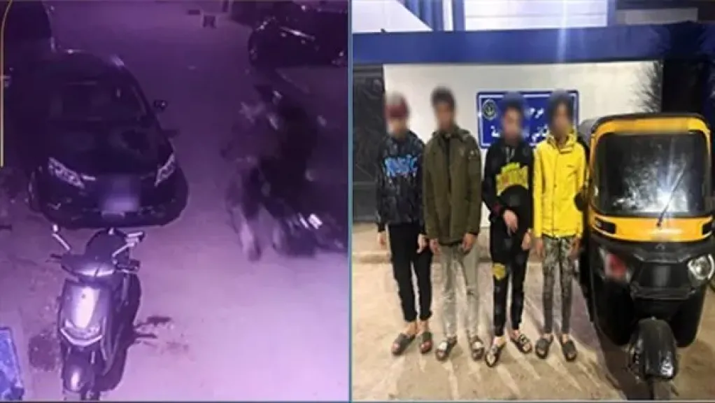 القبض على المتهمين بسرقة دراجة نارية في القليوبية