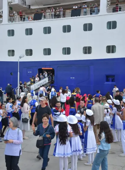 ميناء بورسعيد يستقبل 1500 سائح ضمن سياحة اليوم الواحد