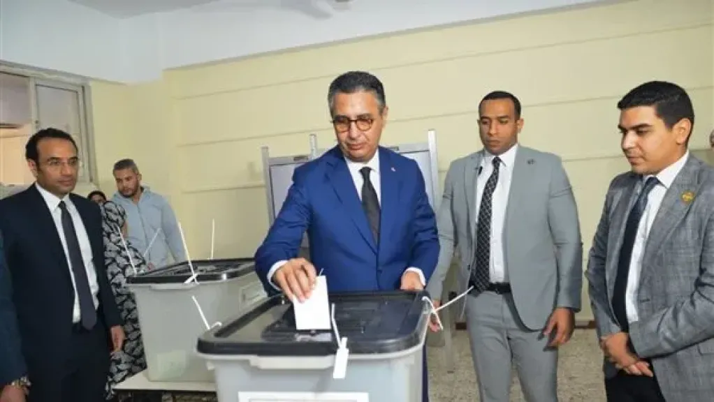وزير التموين يدلي بصوته في انتخابات مجلس النواب 2025