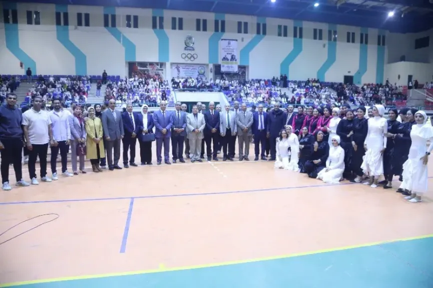 انطلاق الأولمبياد الرياضي الأول للمدن الجامعية في قنا