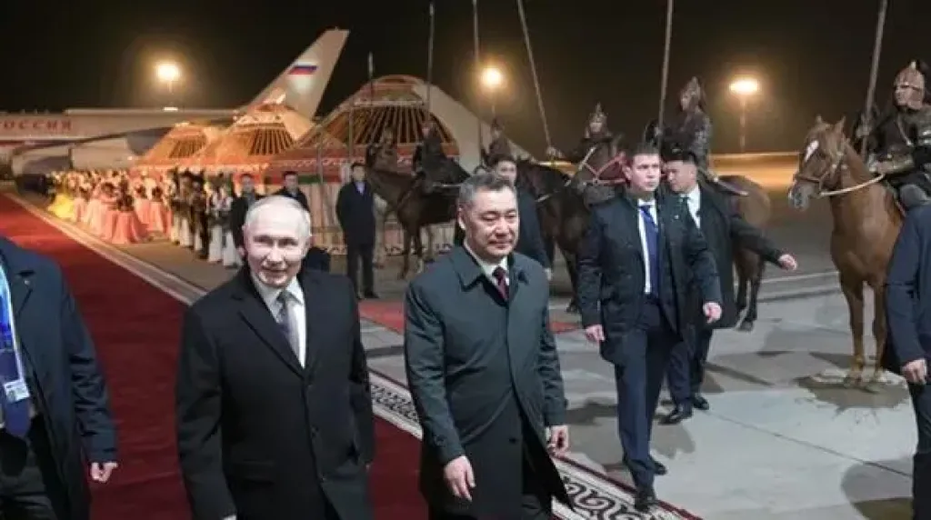 بوتين يصل إلى قرغيزستان في زيارة رسمية