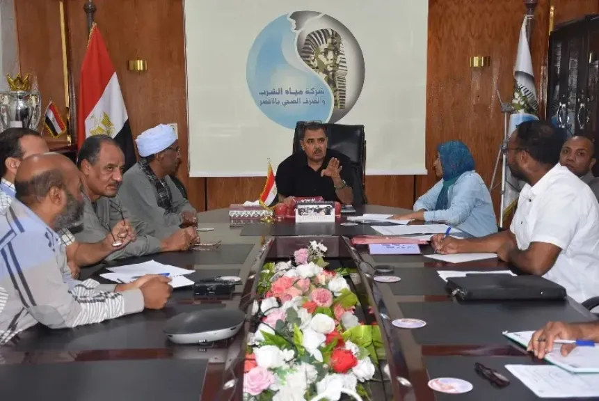 رئيس مياه الأقصر: الارتقاء بالخدمات وتقليل فاقد المياه على رأس أولوياتنا