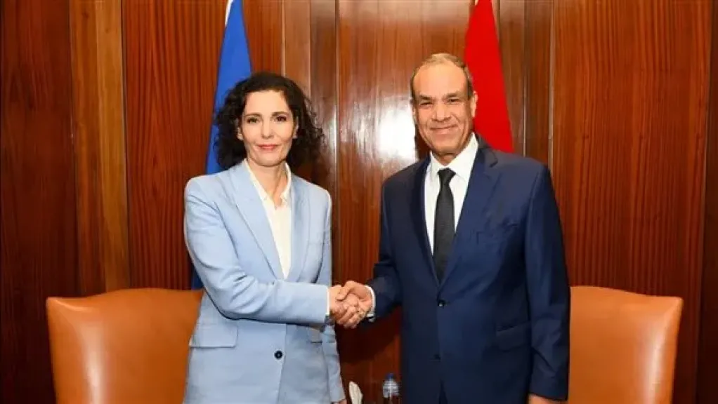 وزير الخارجية يلتقى مفوضة الاتحاد الأوروبي لإدارة الأزمات