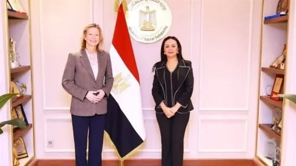 وزيرة التضامن الاجتماعي تلتقي ممثلة الاتحاد الأوروبي لحقوق الإنسان