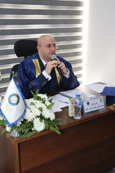 محافظ بني سويف يحصل على درجة الدكتوراه في إدارة الأعمال حول تطبيقات الحكومة الإلكترونية.. صور