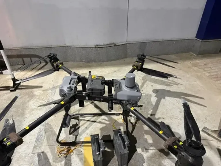 الداخلية تحبط محاولة تهريب 35 كيلو مخدرات باستخدام طائرة درون في السويس