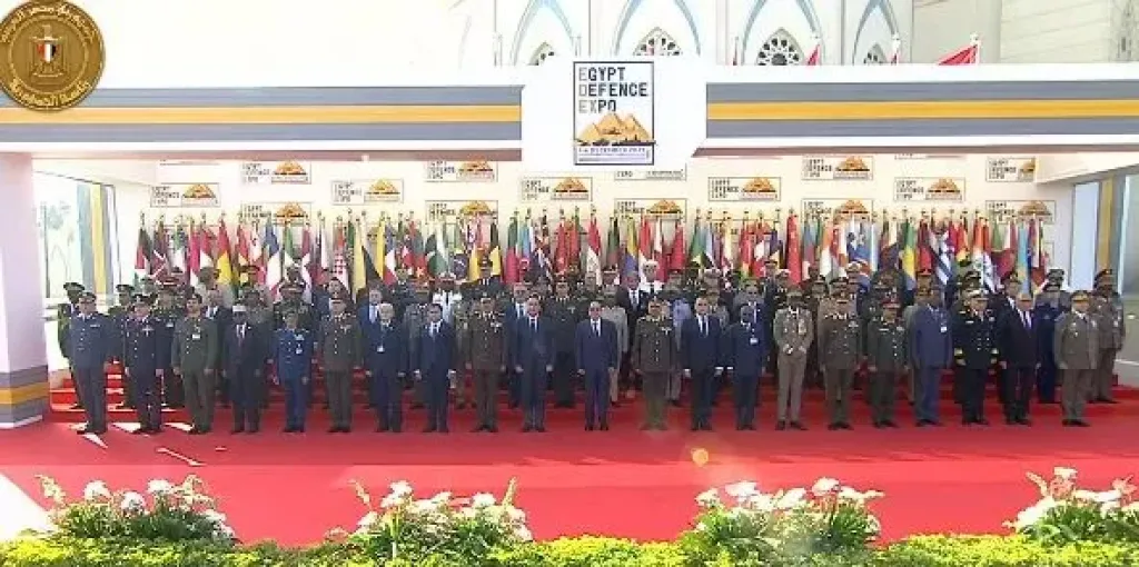 الرئيس السيسي يشهد افتتاح المعرض الدولي للصناعات الدفاعية