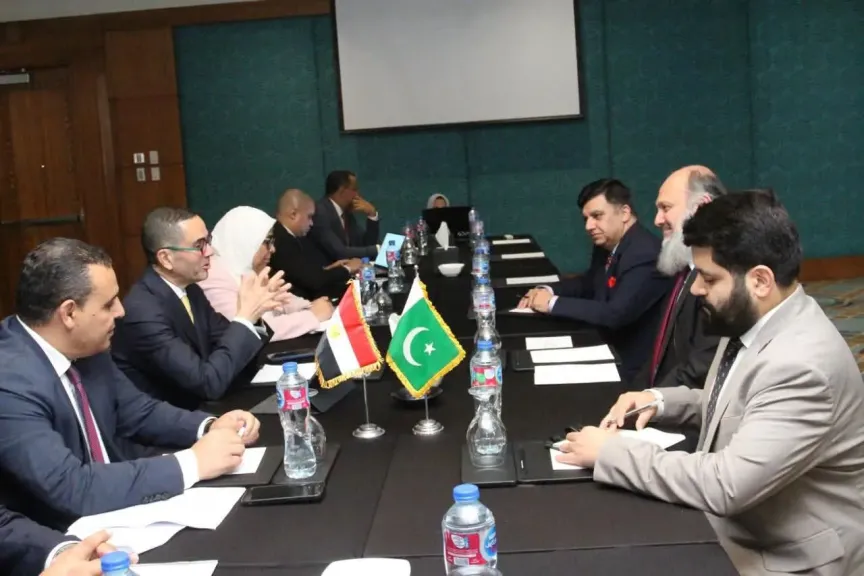 وزير الاستثمار يلتقي وزير تجارة باكستان لتعزيز العلاقات الاقتصادية بين البلدين