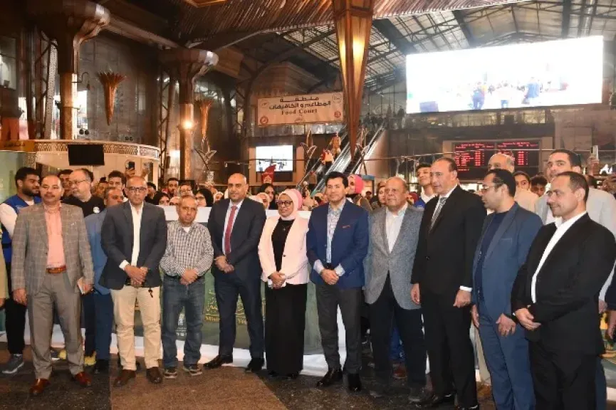 قطار الشباب ينطلق لتعزيز الوعي وزيارة معالم الأقصر وأسوان| صور