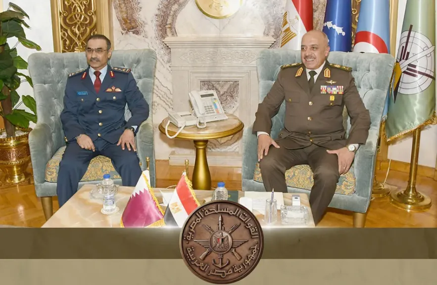 رئيس أركان حرب القوات المسلحة يلتقي نظيره القطري