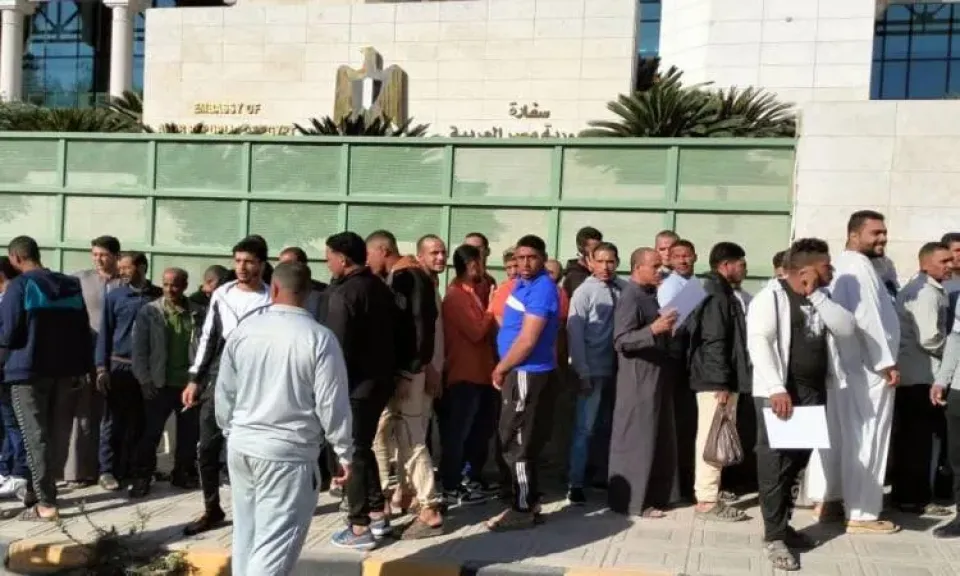 انطلاق تصويت المصريين بالأردن في 30 دائرة من المرحلة الأولى لانتخابات النواب