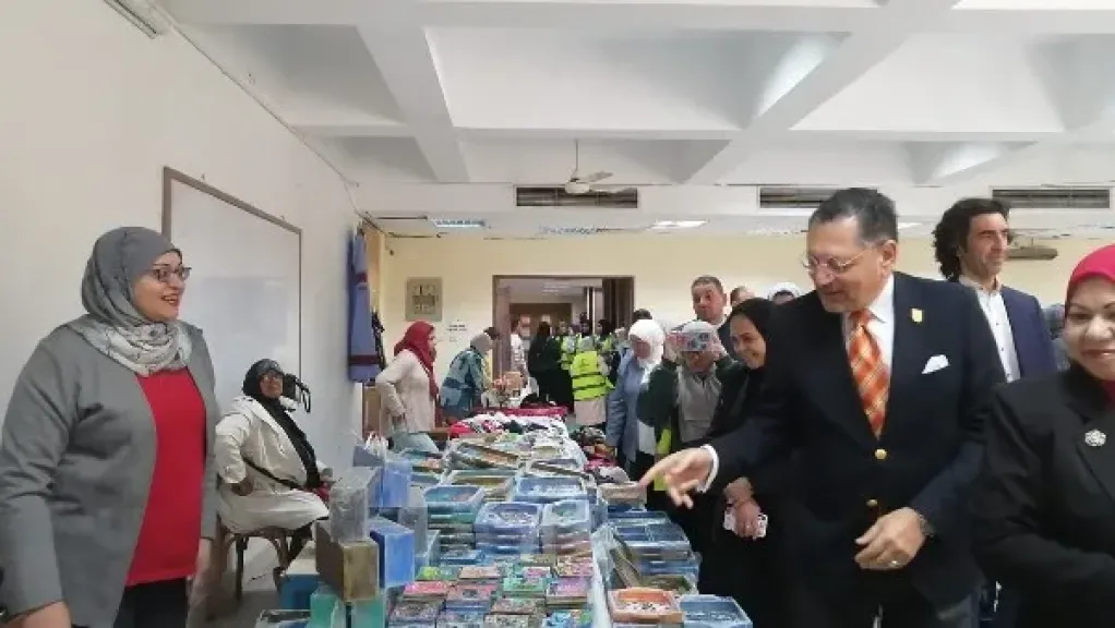 التضامن تنظم معرض ديارنا جامعات للحرف اليدوية والتراثية بجامعة القاهرة