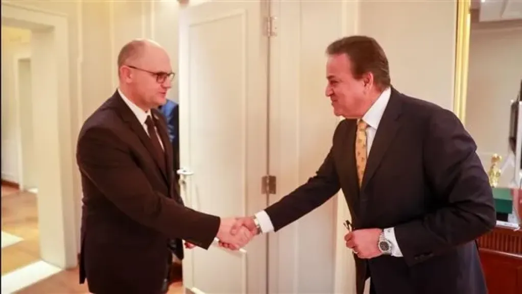 وزير الصحة يستقبل سفير بيلاروسيا لبحث تعزيز التعاون الصحي المشترك وتصنيع ألبان الأطفال محلياً