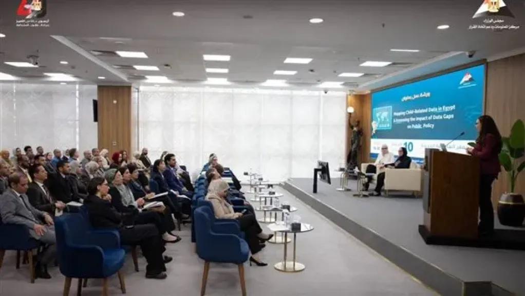 معلومات الوزراء يناقش مع ”اليونيسف” خطوات رسم ”خريطة بيانات” لأوضاع الأطفال في مصر