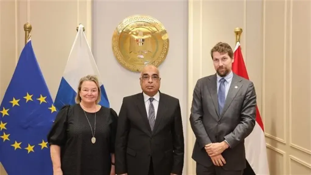 وزير العدل يستقبل مديرة مركز سيادة القانون بجمهورية فنلندا