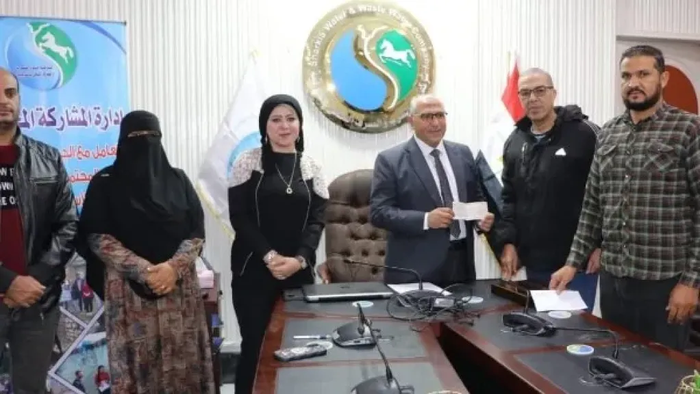 رئيس مياه الشرقية يستقبل مدير الأورمان لتوصيل 4500 وصلة للأسر الأولى بالرعاية