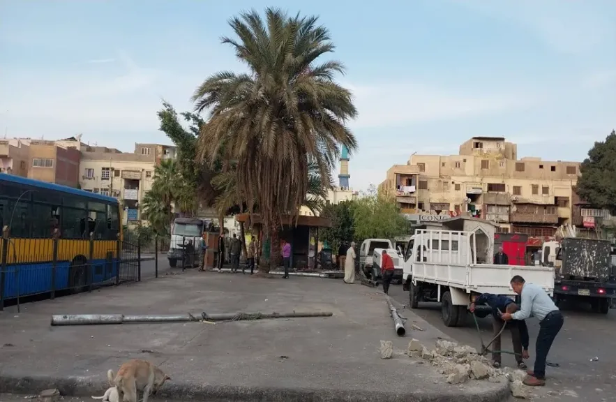 رفع كفاءة ميدان الأميرية بالقاهرة.. تعرف على التفاصيل