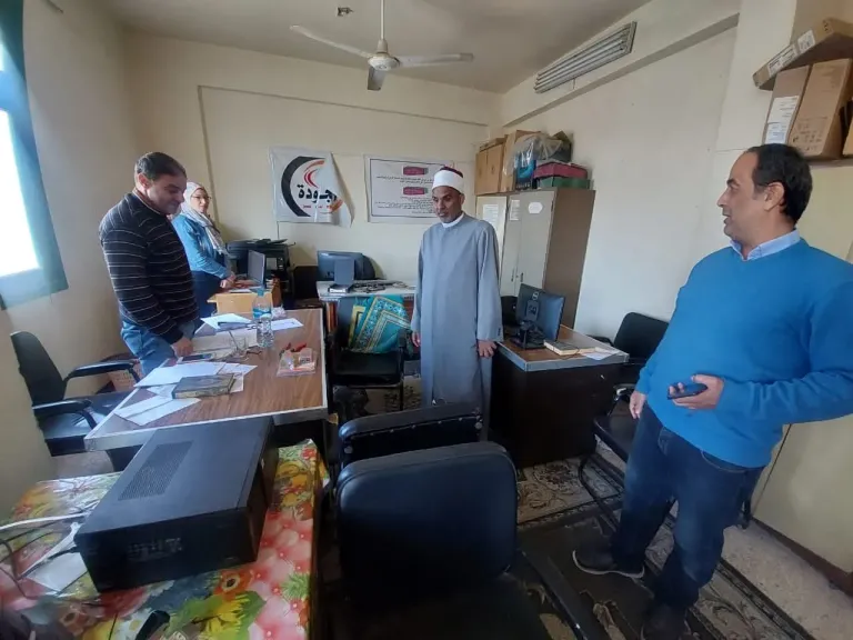 رئيس أزهر البحر الأحمر يتفقد الإدارات ويشدد على الانضباط المستدام