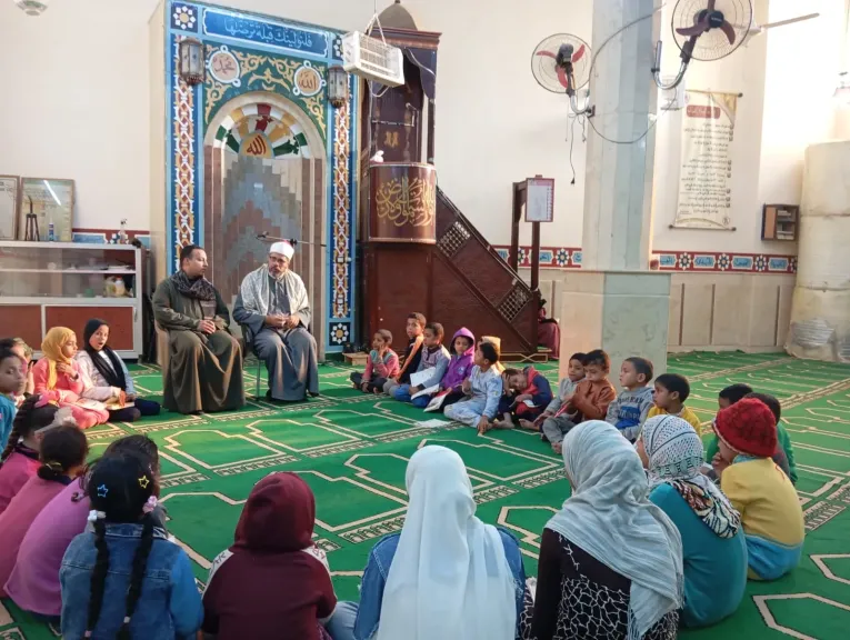 وكيل أوقاف سوهاج يتابع مكاتب تحفيظ القرآن بالمساجد.. صور