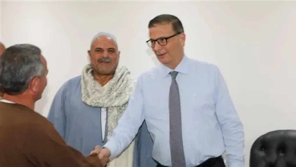 وزير الزراعة يستقبل وفدًا من مزارعي الإصلاح الزراعي بالبحيرة وأسوان