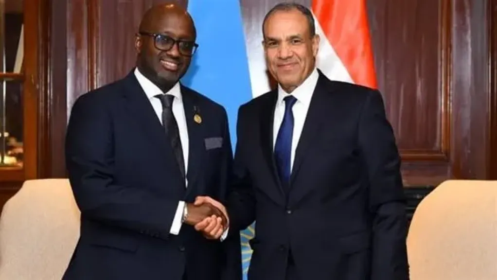 وزير الخارجية يلتقي نظيره الرواندي لبحث سبل تعزيز التعاون الثنائي