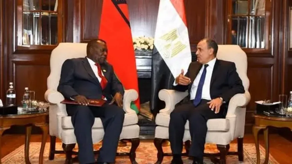 وزير الخارجية يلتقي نظيره المالاوي