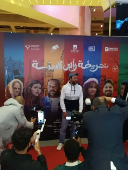 محمد سلام في العرض الخاص لفيلم خريطة رأس السنة