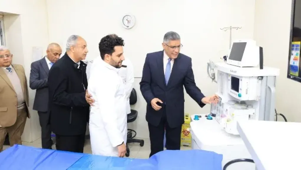 محافظ الجيزة يفتتح قسم رعاية المخ والأعصاب بمستشفى الوراق المركزي