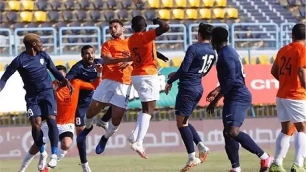 التعادل السلبي يحسم الشوط الأول بين إنبي والبنك الأهلي في كأس مصر