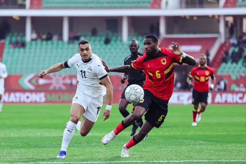 منتخب الفراعنة يتعادل أمام أنجولا ويتأهل رسميًا لدور الـ16.. صور