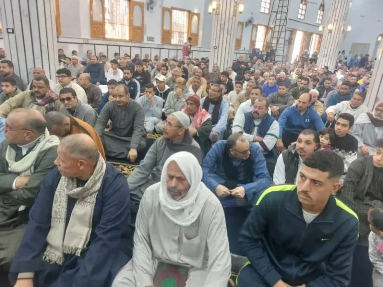 افتتاح مسجد في مركز السنطة بالغربية