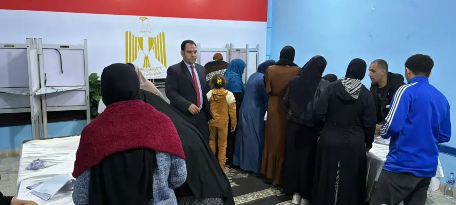 إقبال على انتخابات النواب في المنتزه بالإسكندرية حتى غلق اللجان