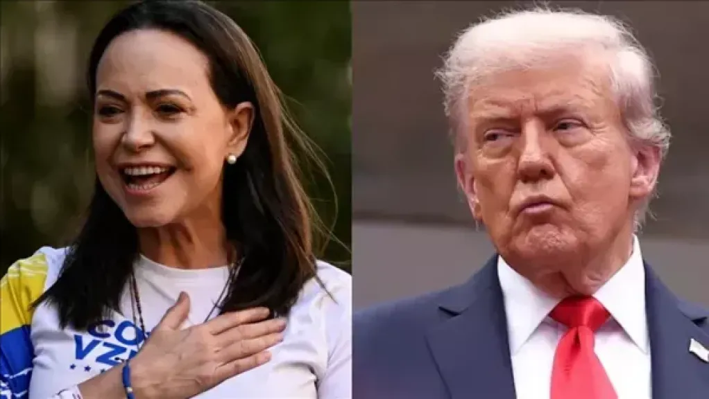 زعيمة المعارضة بفنزويلا تغازل ترامب ليمنحها كرسي الرئاسة: يستحق نوبل للسلام عن جدارة