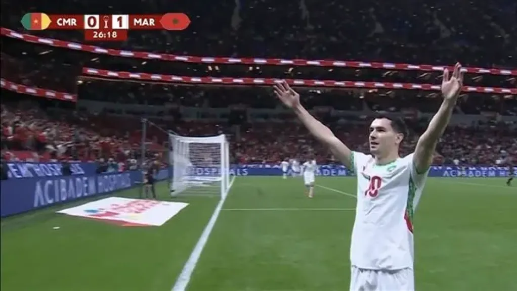 دياز يدخل التاريخ مع المغرب في كأس الأمم الأفريقية