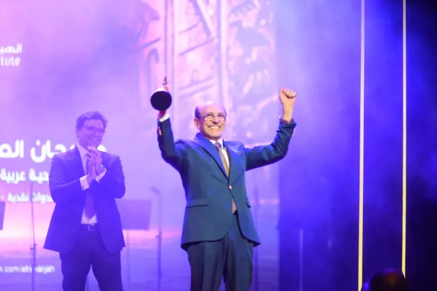 تكريم محمد صبحي في افتتاح الدورة الـ16 لمهرجان المسرح العربي.. صور
