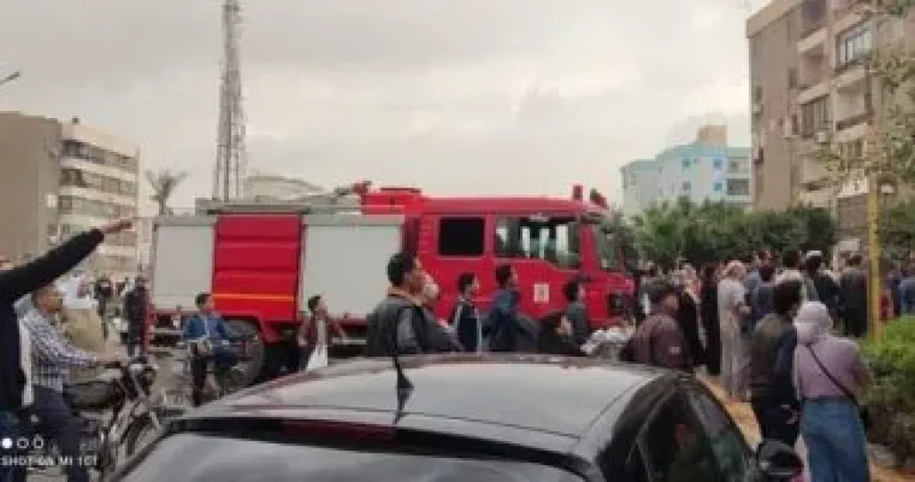 السيطرة على حريق شب داخل مخزن قطن فى بندر طهطا سوهاج دون إصابات