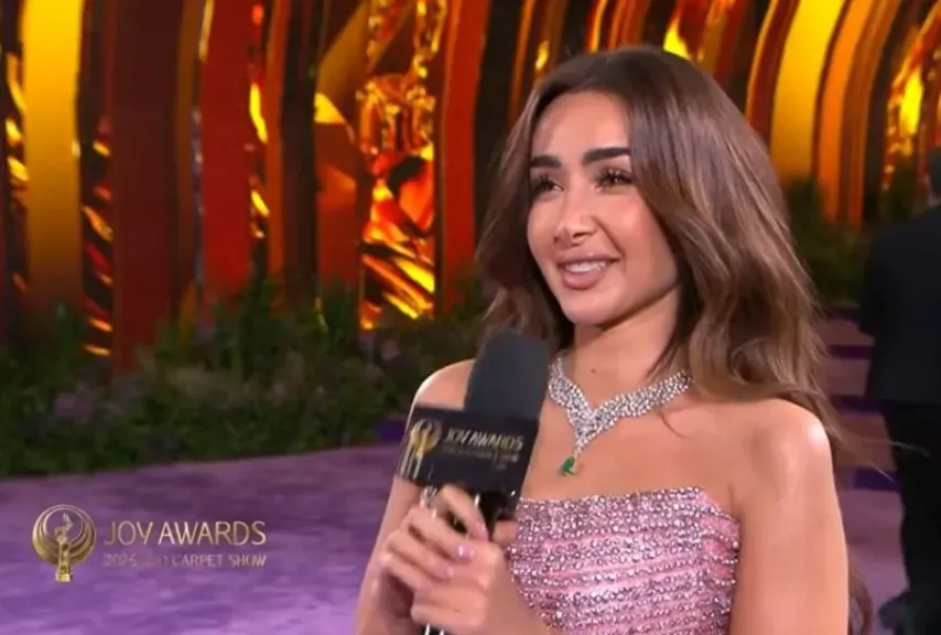 هنا الزاهد من Joy Awards: سعادتي بالحضور لا توصف.. ومرشحة عن فيلم ريستارت