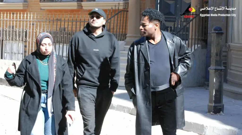 الممثل والمنتج الأمريكي أوداين واتسون يزور مدينة الإنتاج الإعلامي