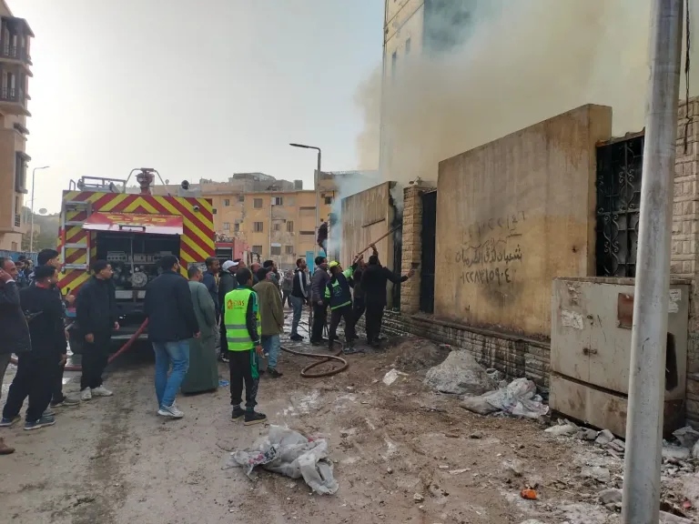 محافظ القاهرة: تشكيل لجنة هندسية لمعاينة آثار الحريق في مستشفى أطفال مصر