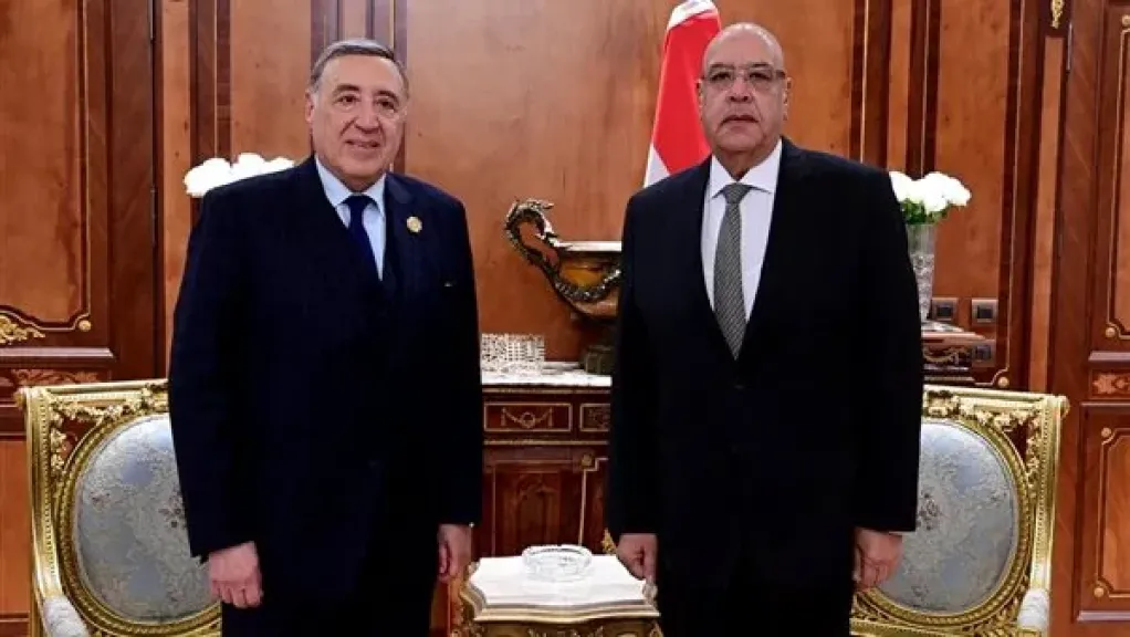 المستشار هشام بدوي يستقبل رئيس المحكمة الدستورية العليا