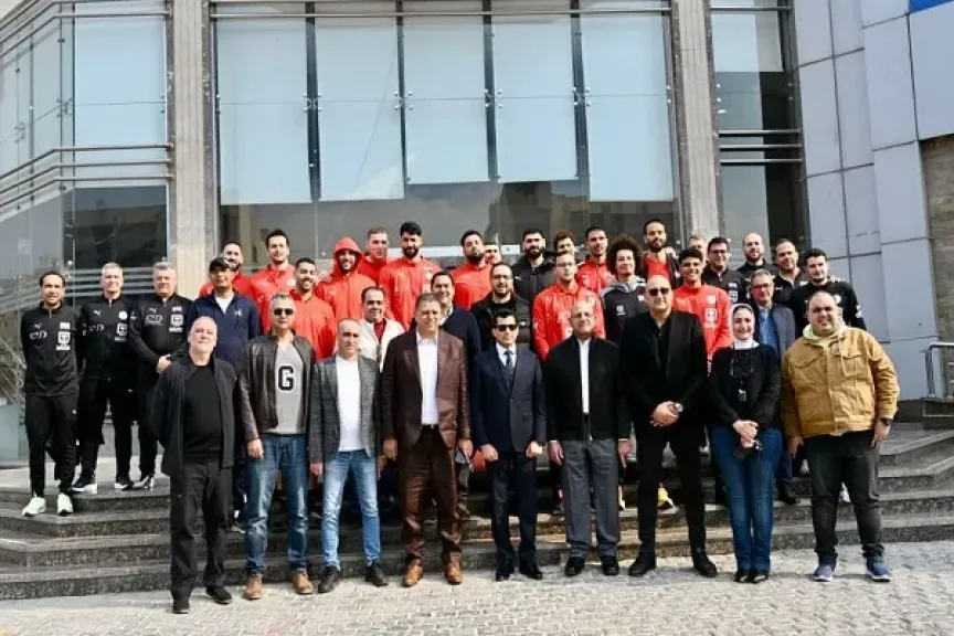 وزير الرياضة يهنئ المنتخب بعد الفوز على الجزائر في أمم أفريقيا لليد