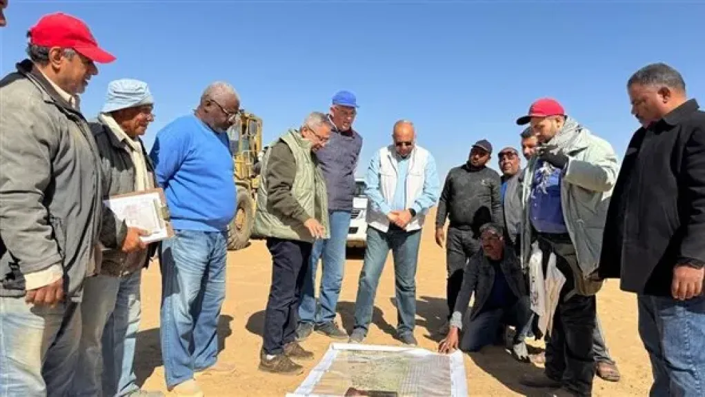 الزراعة تواصل إعداد دراسات حصر وتصنيف الأراضي بمشروع سنابل سونو بأسوان