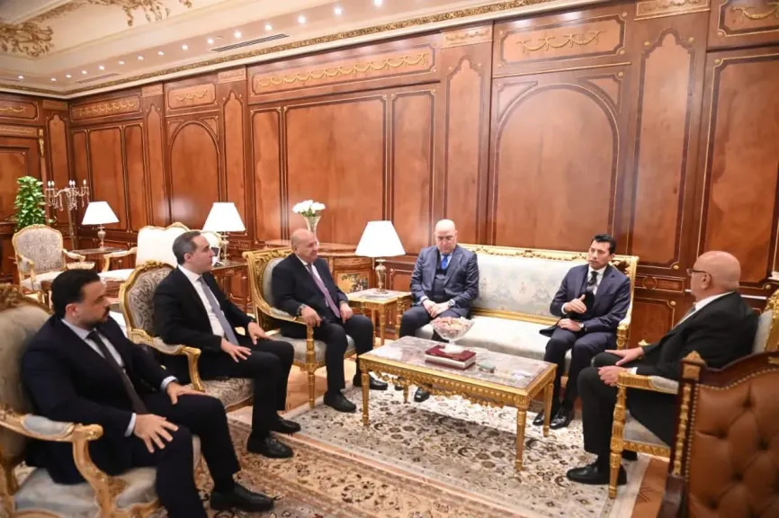 هشام بدوي يستقبل رئيس لجنة الشباب والرياضة بمجلس النواب