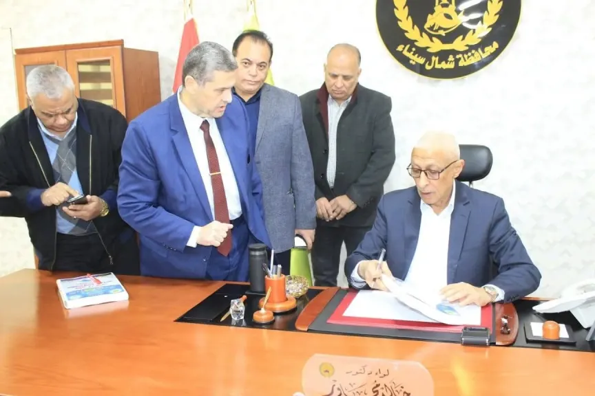 محافظ شمال سيناء يعتمد نتيجة الشهادة الإعدادية للدور الأول للعام الدراسي