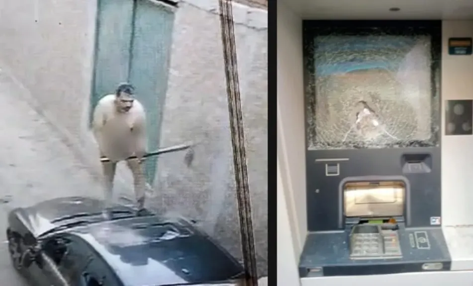 الأمن يكشف مفاجأة وراء شخص يدمر سيارات وفروع صراف آلي بالشرقية
